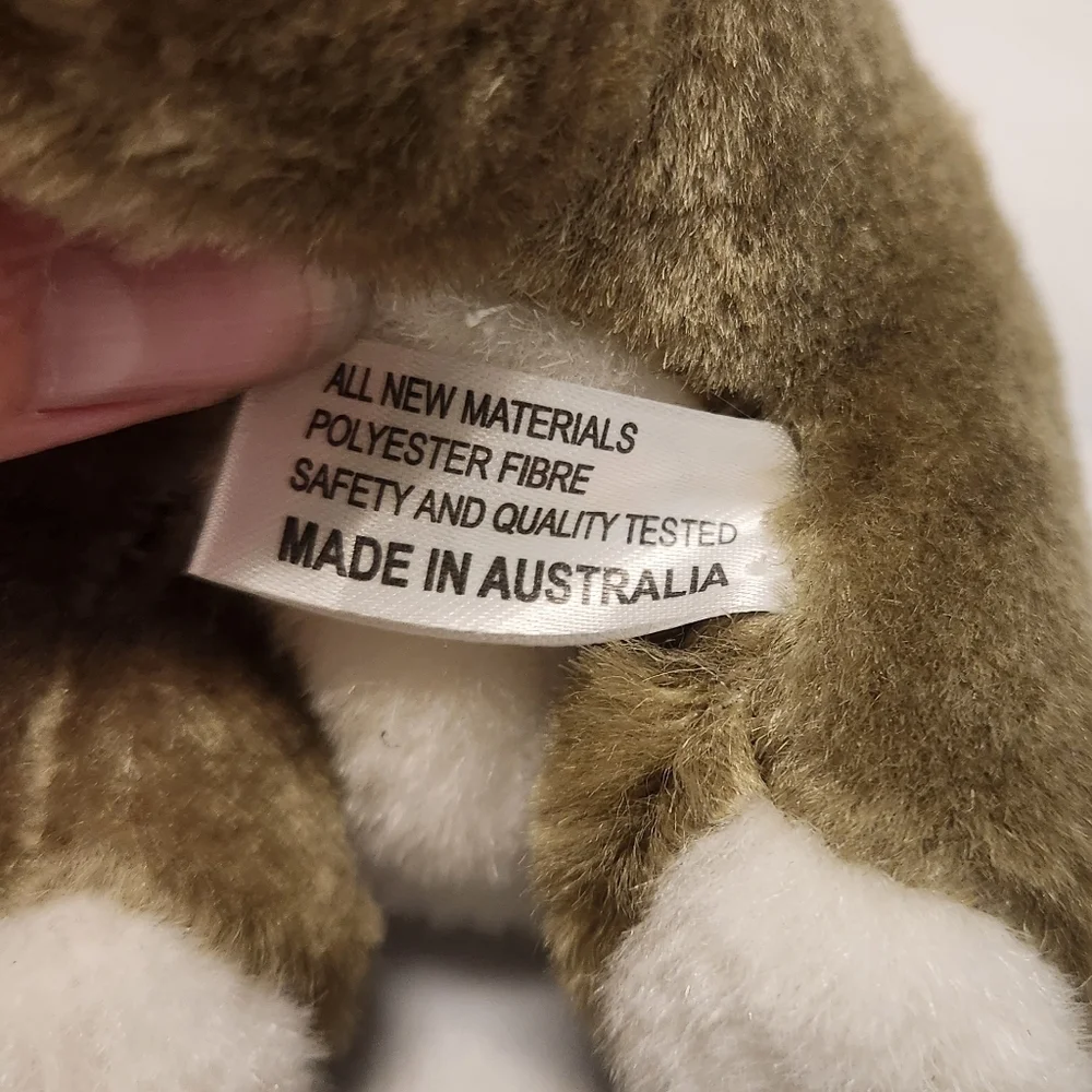 7” Made in Australia Kangaroo Plush Stuffed Animal